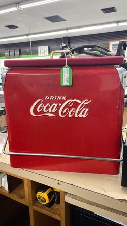 Vintage cola cooler