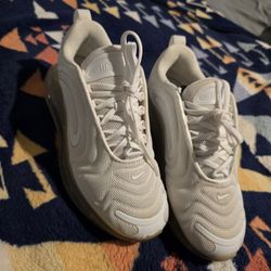 Nike Air Max 720 Men Size US 5.5Y Shoes Pure Platinum White AQ3196-100