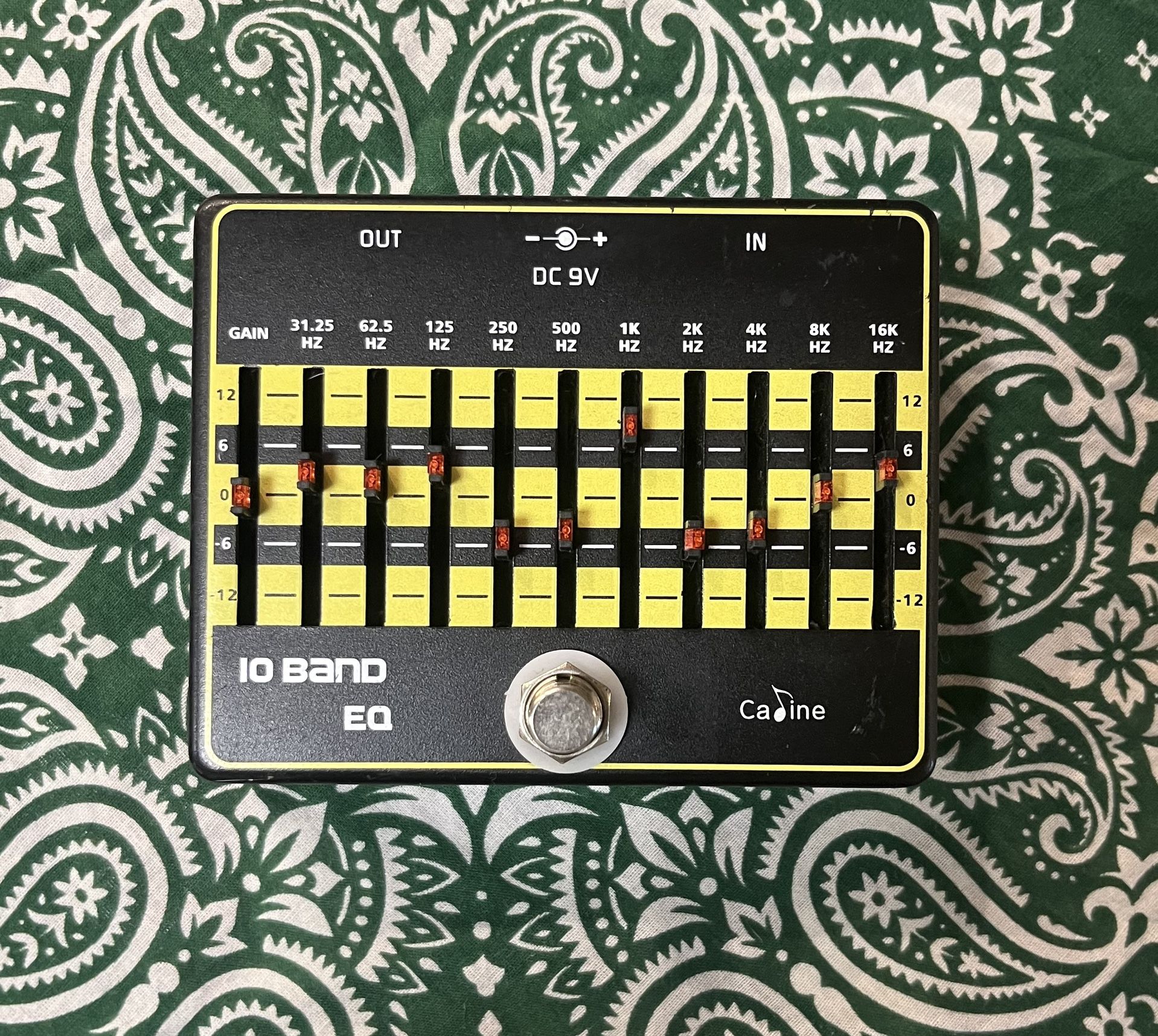 ACaline 10-Band EQ Pedal