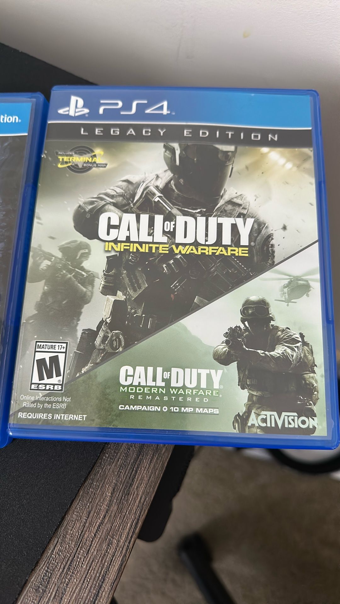 Call Of Duty, Uncharted 4, Battlefield 4