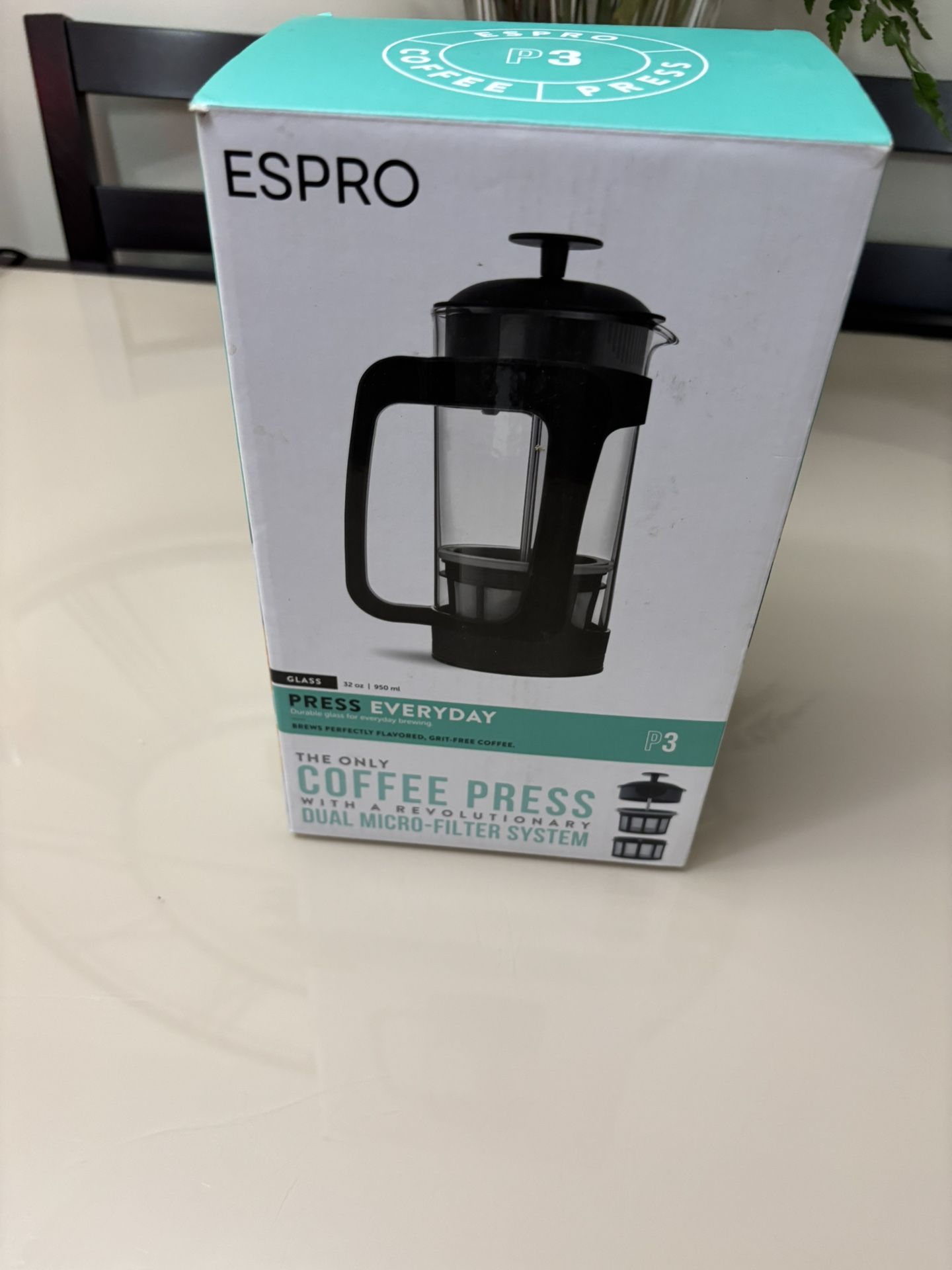 P3 FRENCH PRESS COFFEE MAKER