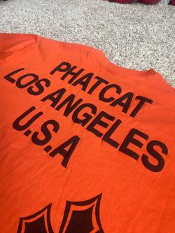 Los Angeles Orange Cross Tee