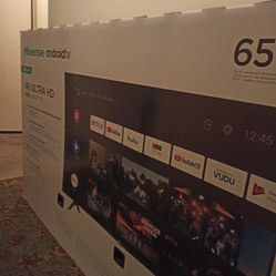 Hisense 65" 4K ULTRA HD ANDROID SMART TV