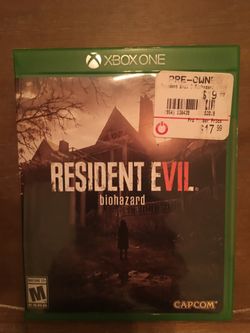 Xbox one resident evil