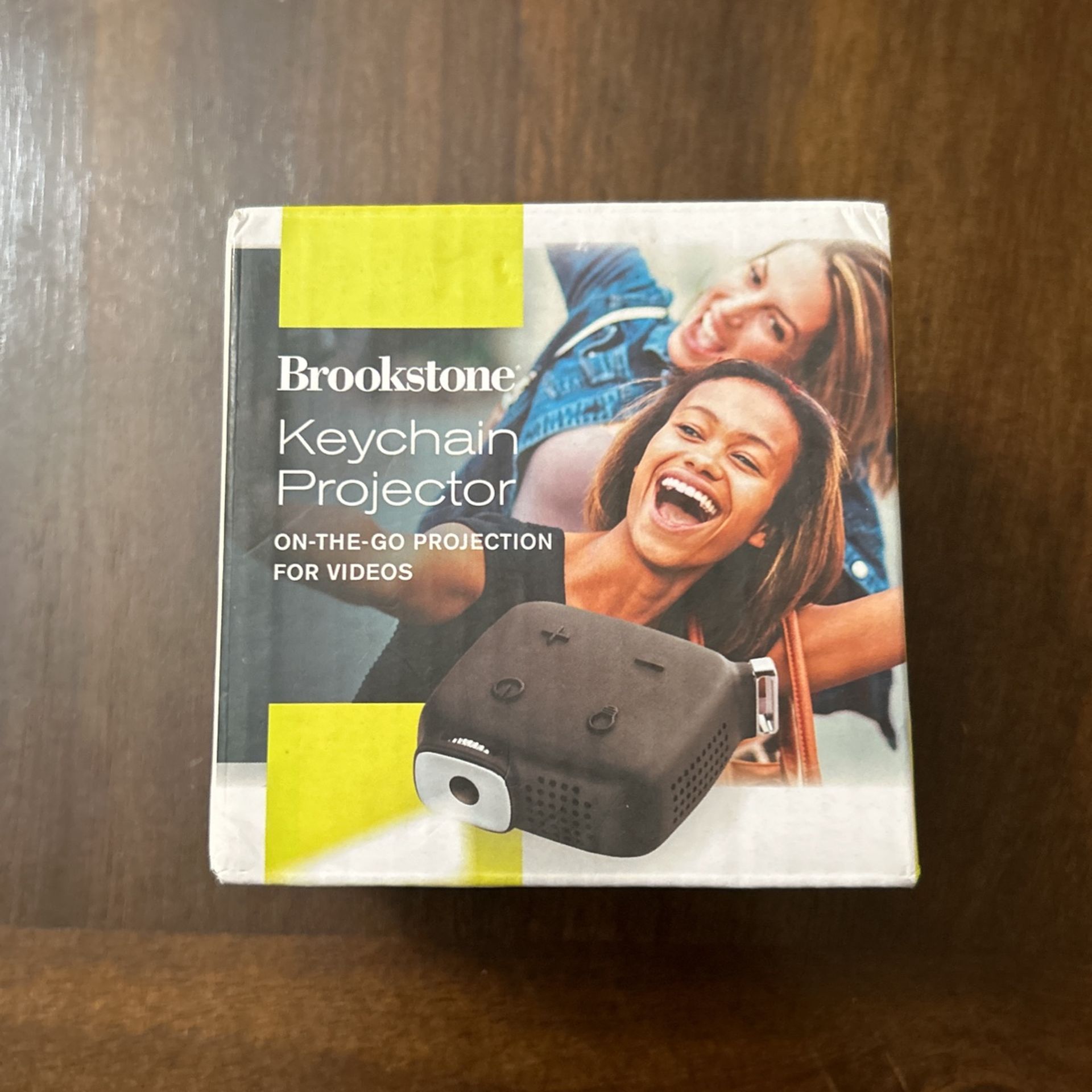 Brookstone Keychain Projector