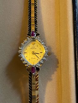 Diamond Marquis Quartz Watch