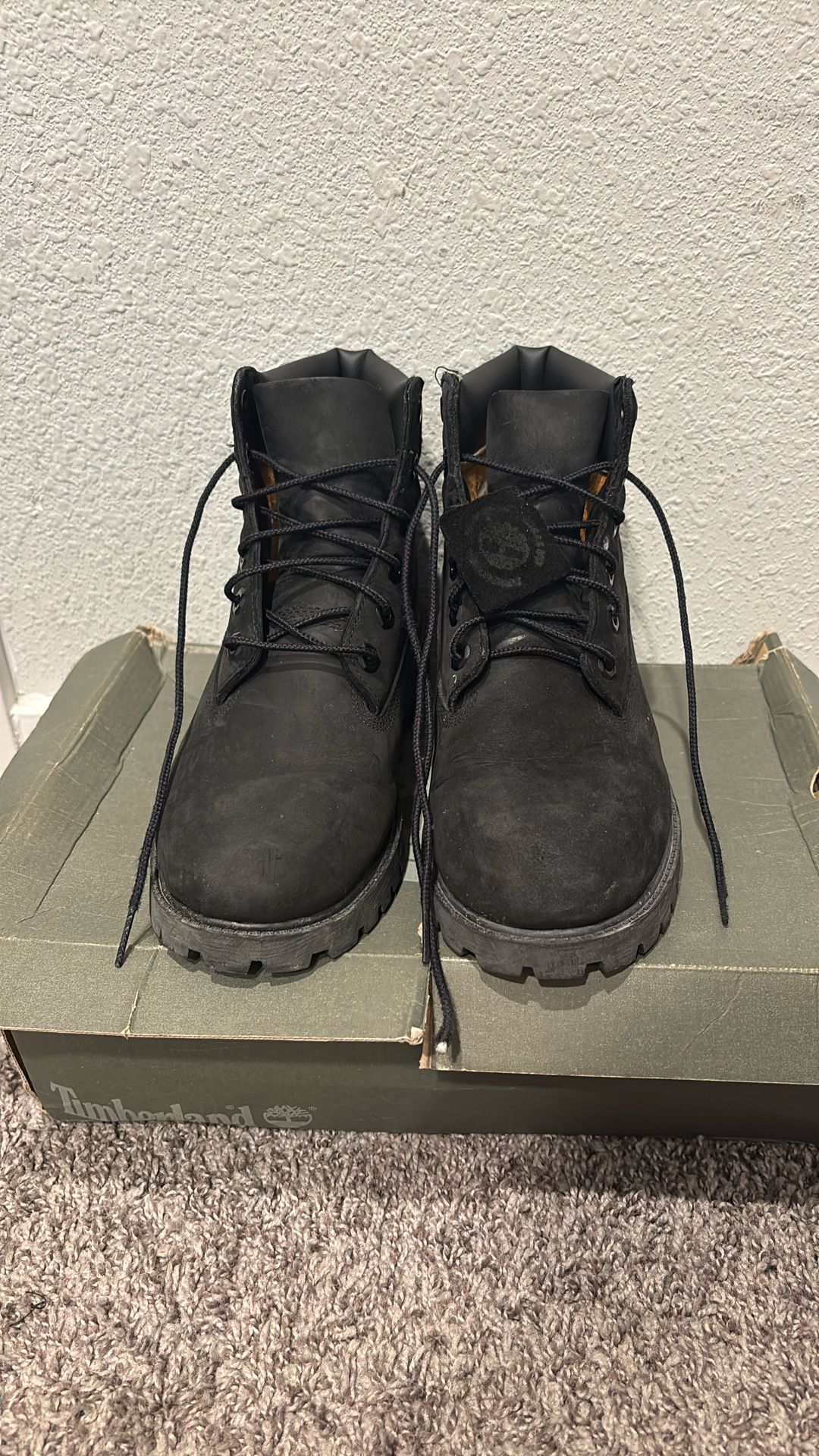 Black Timberland Boots