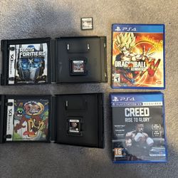 Nintendo Ds/Ps4 Game Bundle 