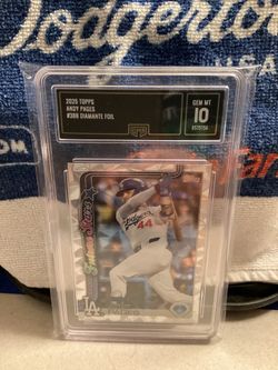 2025 Topps #388 Diamanté Foil Andy Pages Gen. Mint 10.
