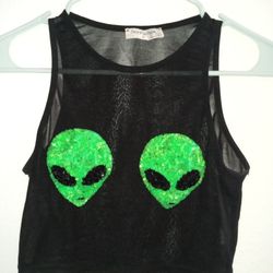 Alien Rave Top