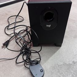 Logitech Z313 Speaker System with Subwoofer - Black