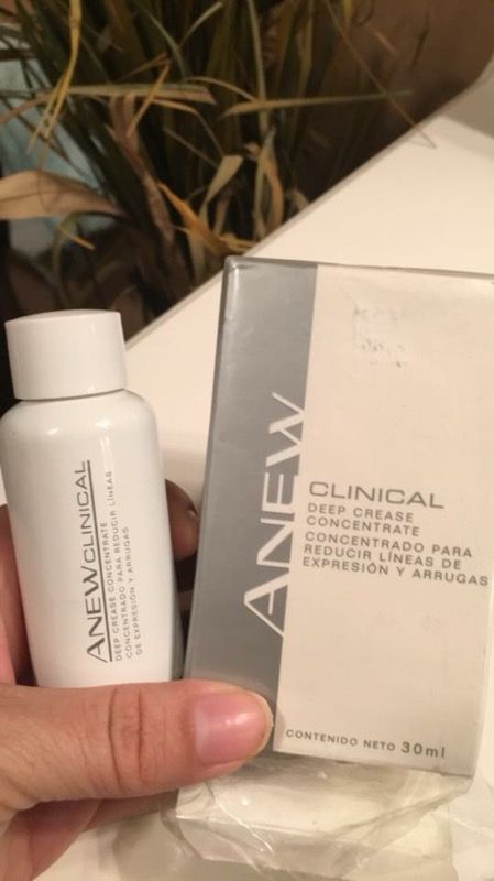Avon anew clinical deep crease concentrate $10.firm