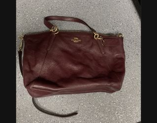 Purple Coach Bag