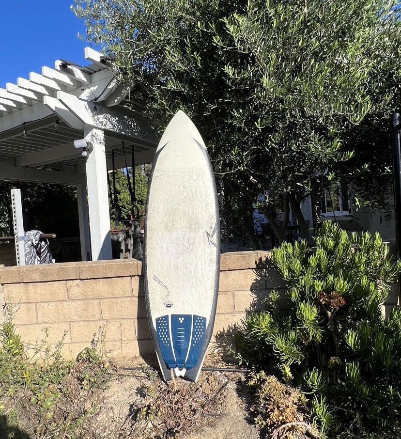 Rusty Quad Surfboard 5’10