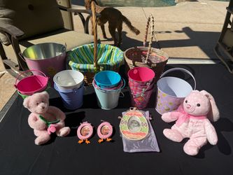 Easter Basket & Decor – Buckets, Baskets, Plush Toys & Photo Frames
