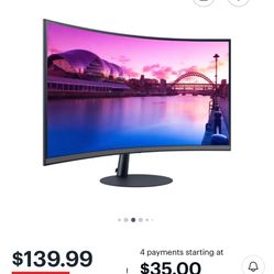 27” Curved Monitor