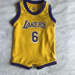 LeBron James Baby Jersey Onesie