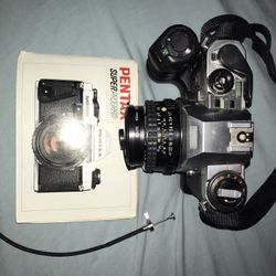 Pentax Super Program camera & zoom lens