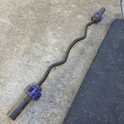 Hulkfit Olympic curl bar