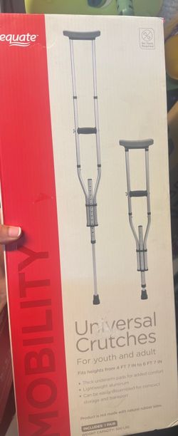 New universal crutches