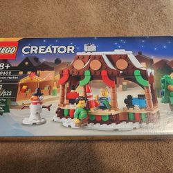 Lego Creator Winter Market Stall