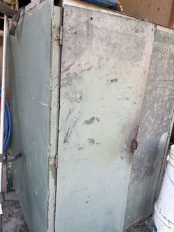 Solid Metal Storage Container