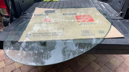 Oval glass  52” X 34”  100.00 CASH, TEXT FOR PRICES