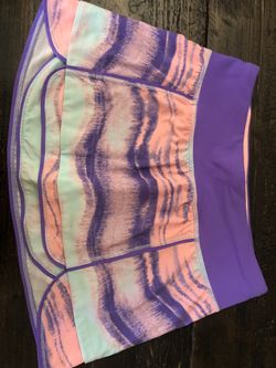 Ivivva girls golf/ tennis skirt sz 14