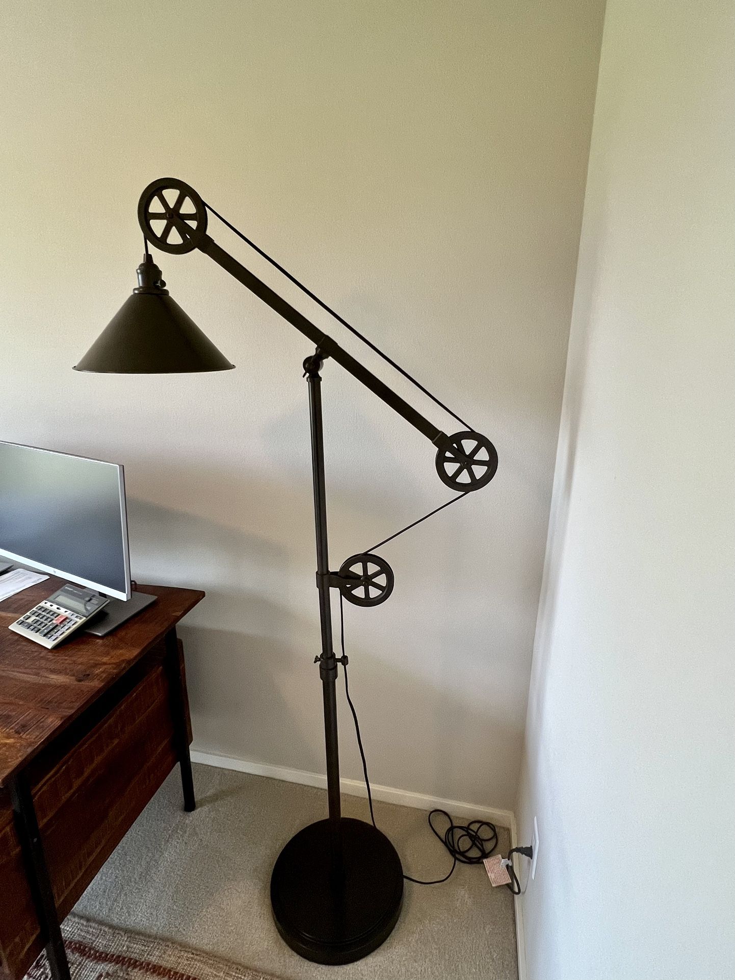 Warren pulley task floor lamp deals