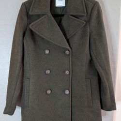 Medium Olive Old Navy Peacoat