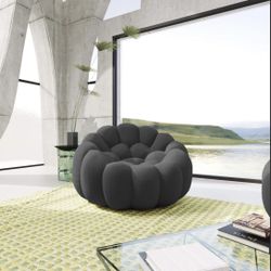 Modern Boneless Bubble Couch