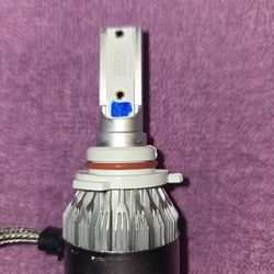 1 dark blue led bulb 9006