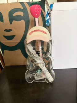 Pink bearista cup