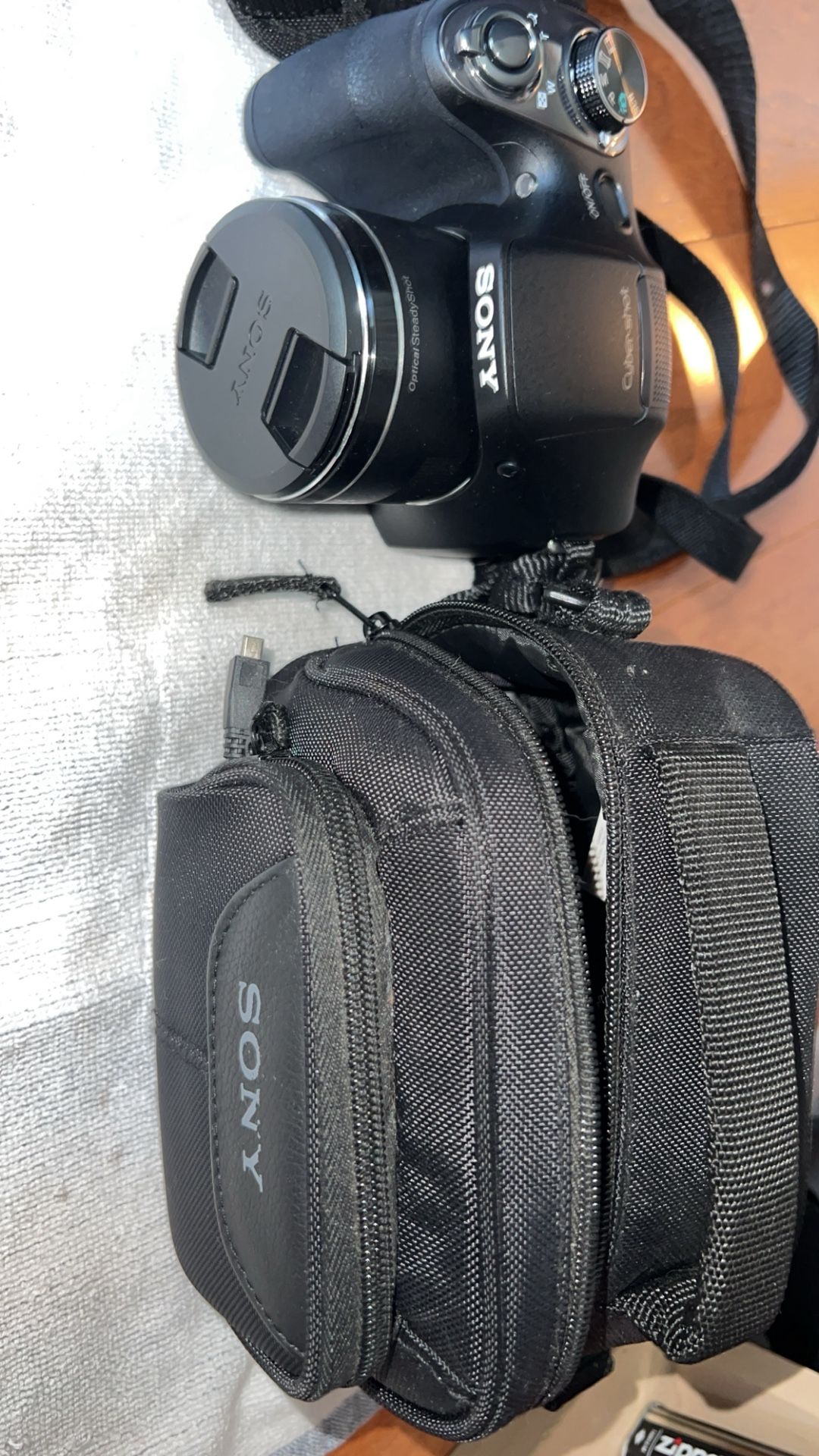 Sony Camera With Case