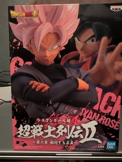 New Boxed SS Rose Goku Black Banpresto 7 To 8 Inches