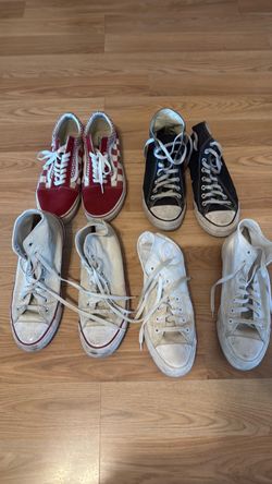 Vans and converse