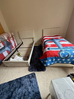 Twin bed frame