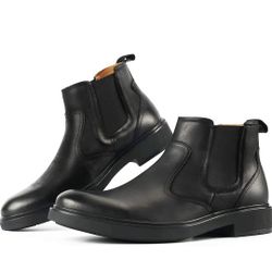 Handmade Boots Men's Chelsea Boots Comfortable Genuine Leather Ankle Boots

