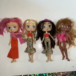 4 Boxy girls dolls
