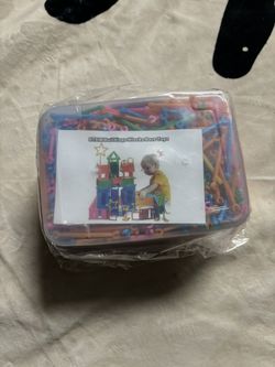 Juboury 1054Pcs Building Toy Building Blocks Bars