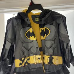 4T Batman rain coat 