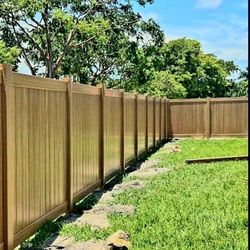 PVC Brown Fence 