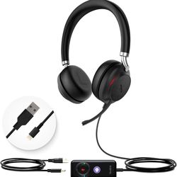Brand New Yealink UH38 BT USB Wired Headset, Noise Cancelling, Teams Certified