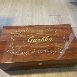 Gurkha 10th Anniversary 15 Year Cellar Reserve Humidor - NO CIGARS