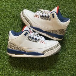 Jordan 3 True Blue Sz 8.5