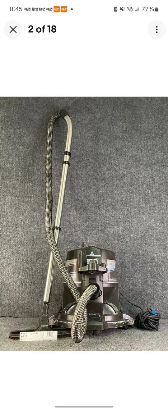 Rainbow E2 Type 12 Power Nozzle 2-Speed Corded Cleaning System Vacuum Cleaner