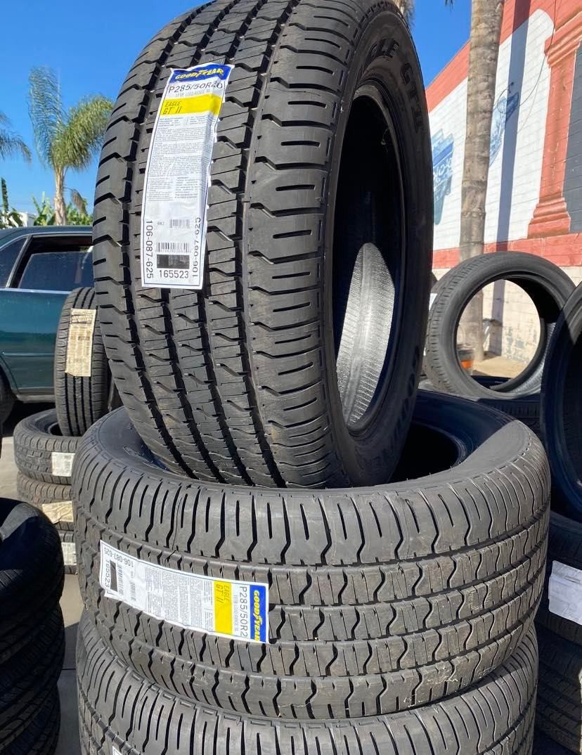 285/50/20 GOODYEAR GT Set of New Tires