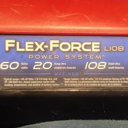 The Toro Flex-Force 60V system model #'88629  with battery charger.