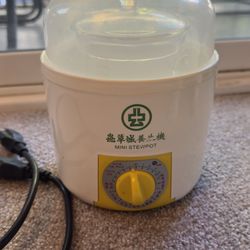 Mini Electric Egg Cooker Stew Pot