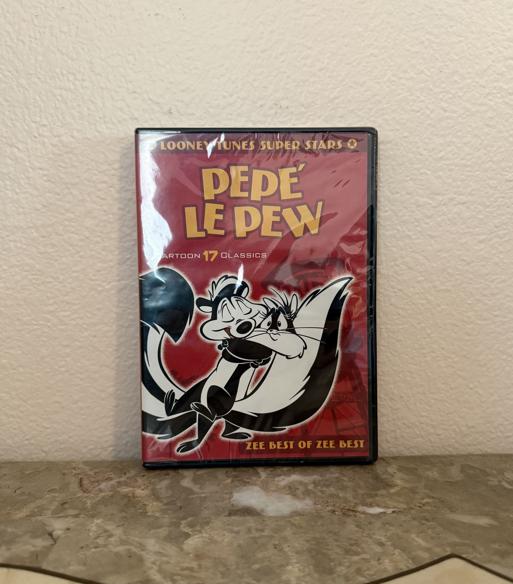 Looney Tunes Super Stars: Pepe Le Pew (DVD) 17 Cartoon Classics, New & Sealed